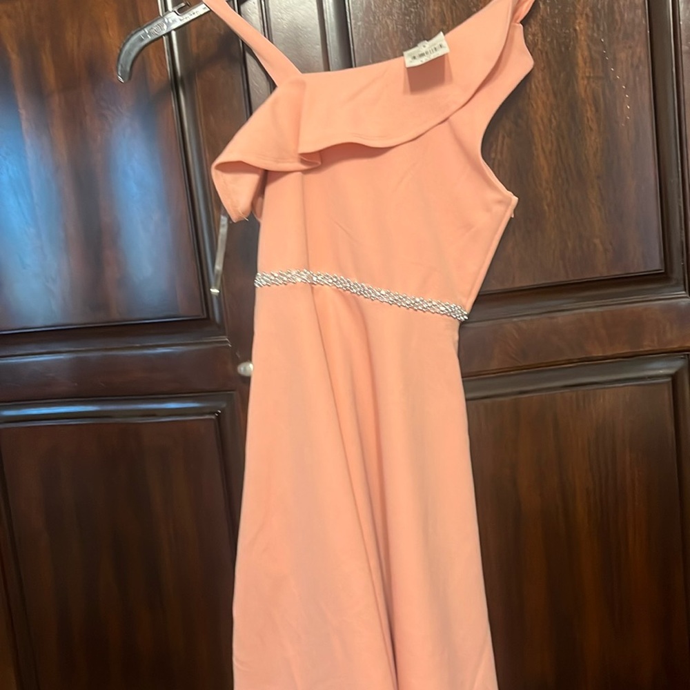 Off the  shoulder girls dress